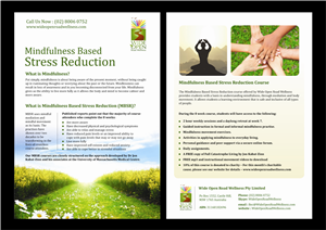 Flyer-Design von rkailas für Wide Open Road Wellness | Design: #1828828