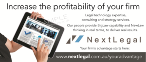 NextLegal advertisment for a Legal Magazine | Werbe-Design von the artworks