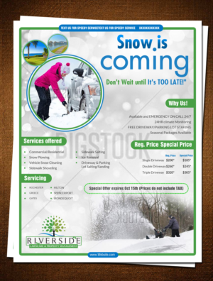 Flyer Design by creative.bugs for this project | Design: #7047075
