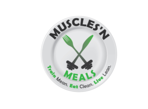 Muscles 'n Meals - Train Mean. Eat Clean. Achieve Lean | Logo Design by Milena