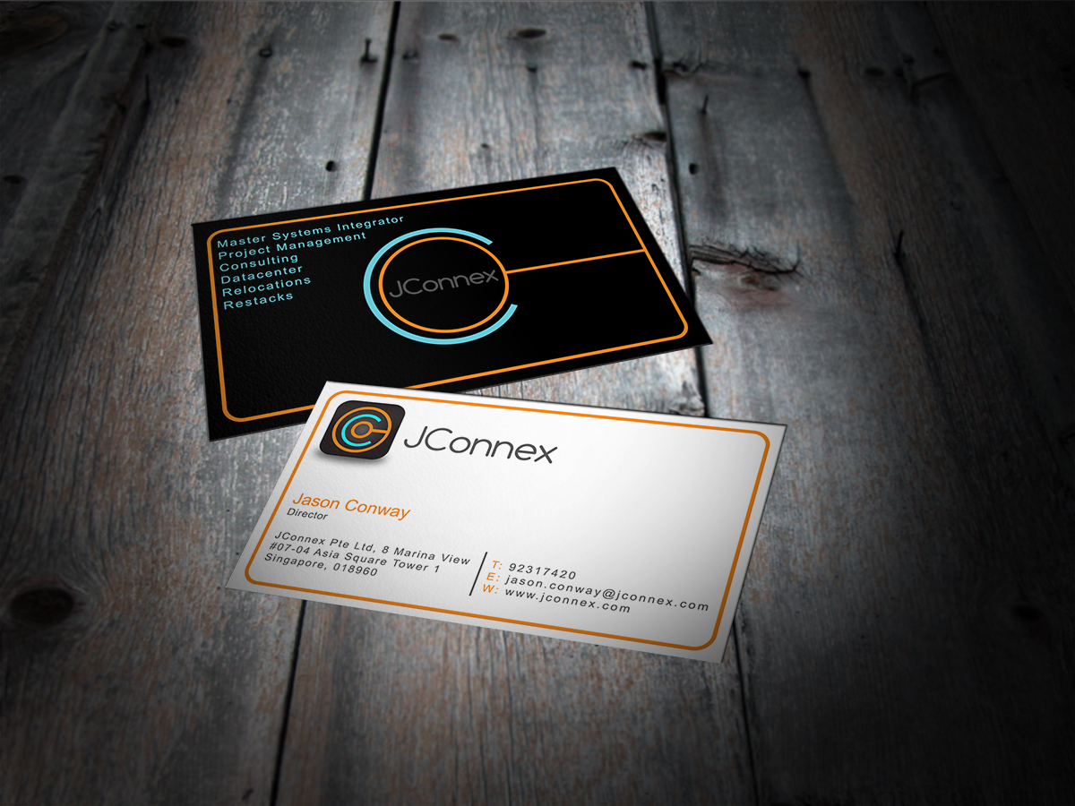 Business Card Design by MT for JConnex | Design: #1908306