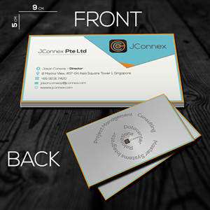 Business Card Design by MS Design for JConnex | Design #1901676