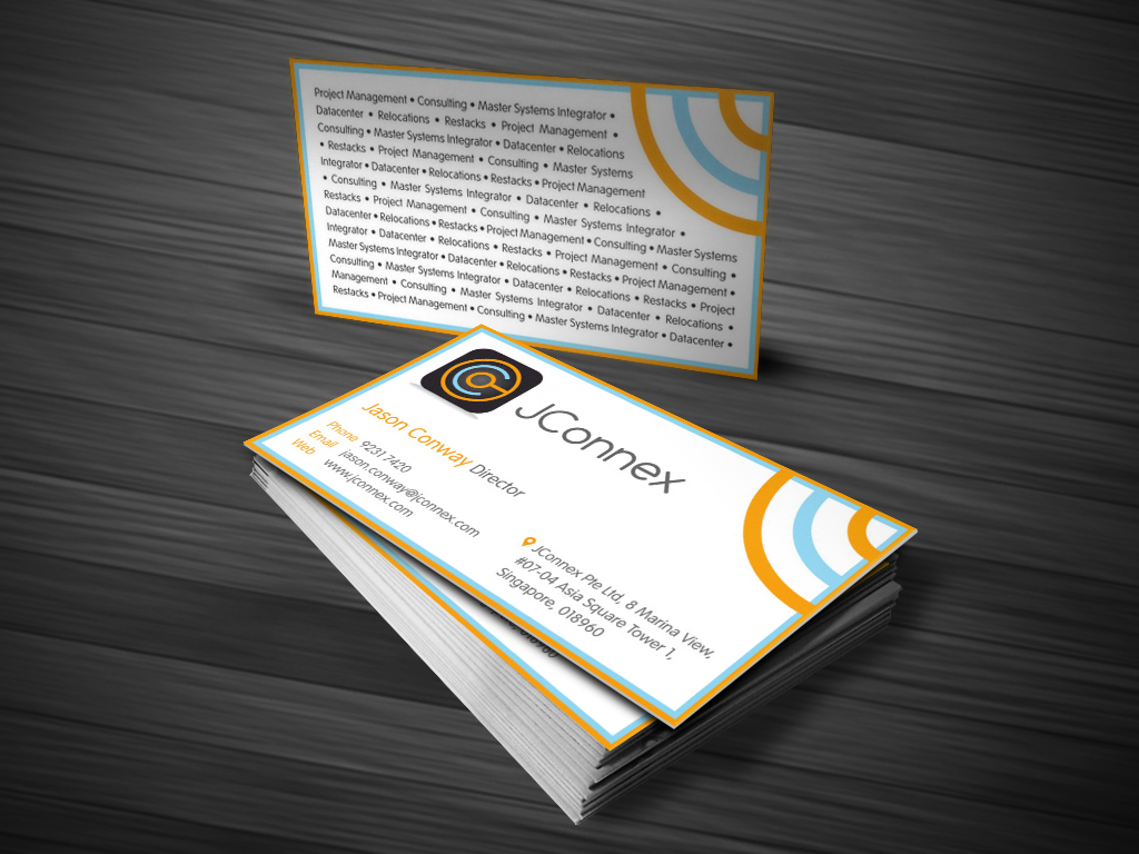 Business Card Design by Atvento Graphics for JConnex | Design #1896952