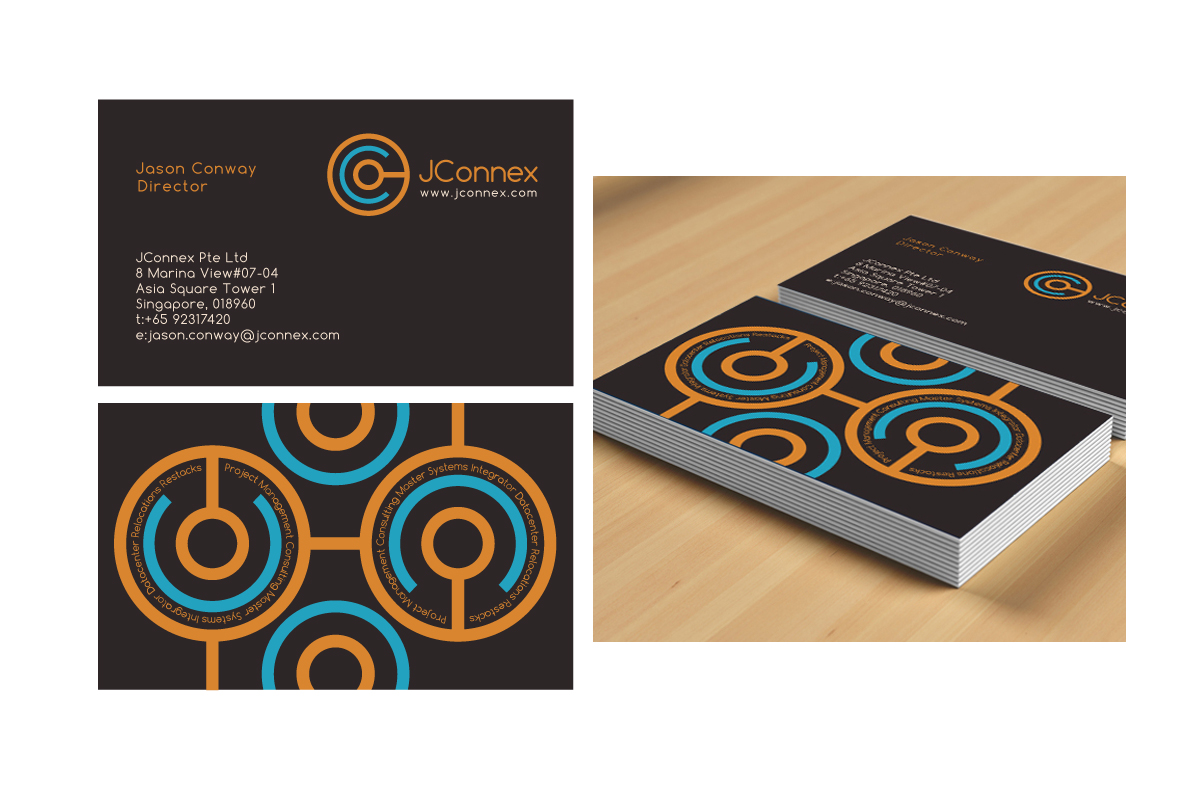 Business Card Design by Anicata for JConnex | Design #1904931