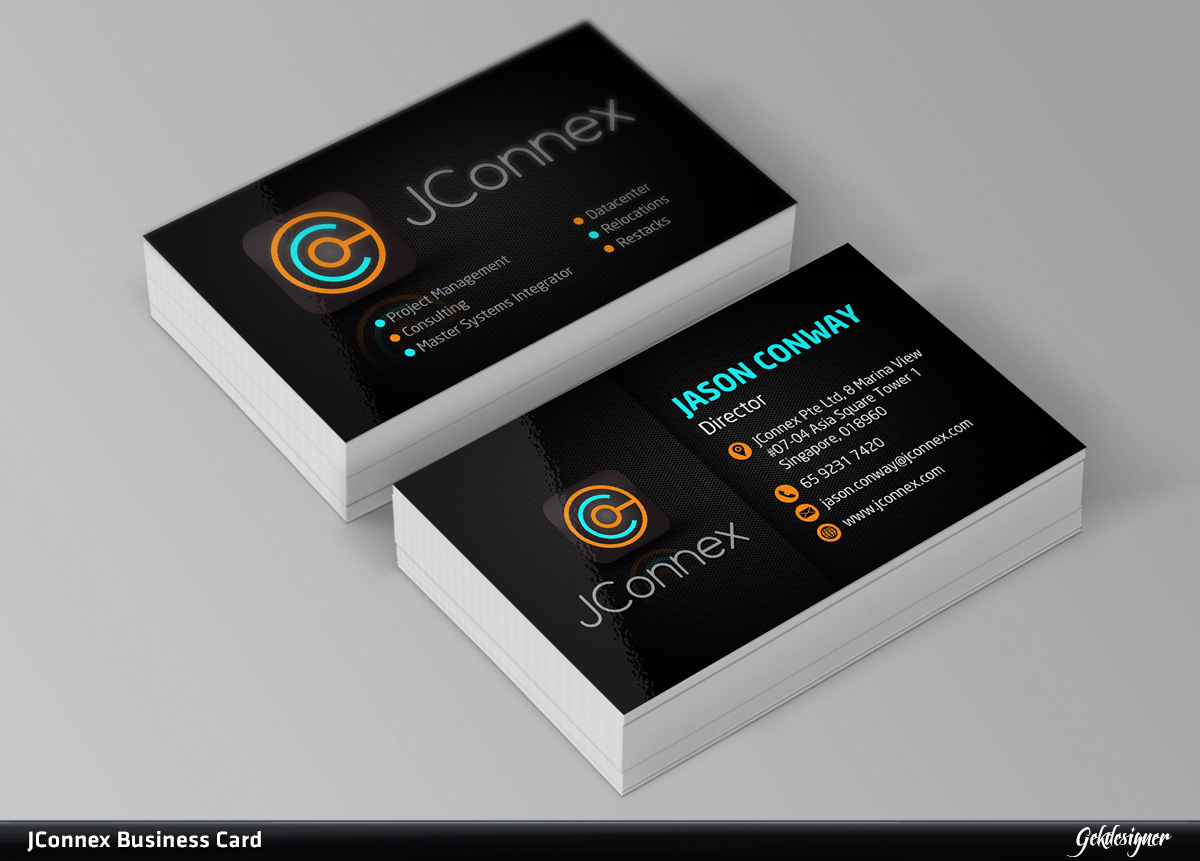 Design de Carte de Visite par gekgrfx pour JConnex | Design #1898171