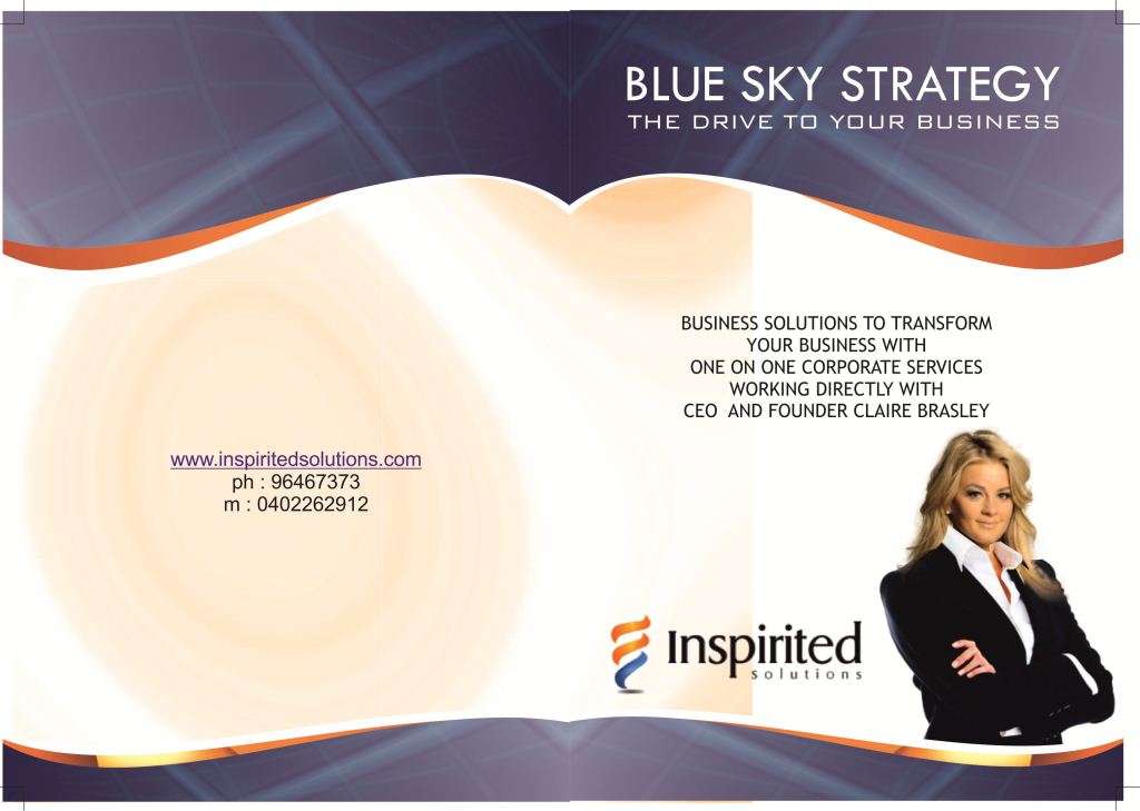 Brochure Design by Bikinesi for Inspirited Solutions | Design #1798592