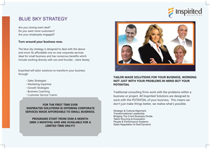 Broschüren-Design von Bikinesi für Inspirited Solutions | Design: #1798593