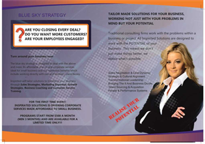 Brochure Design by Bikinesi for Inspirited Solutions | Design #1807541