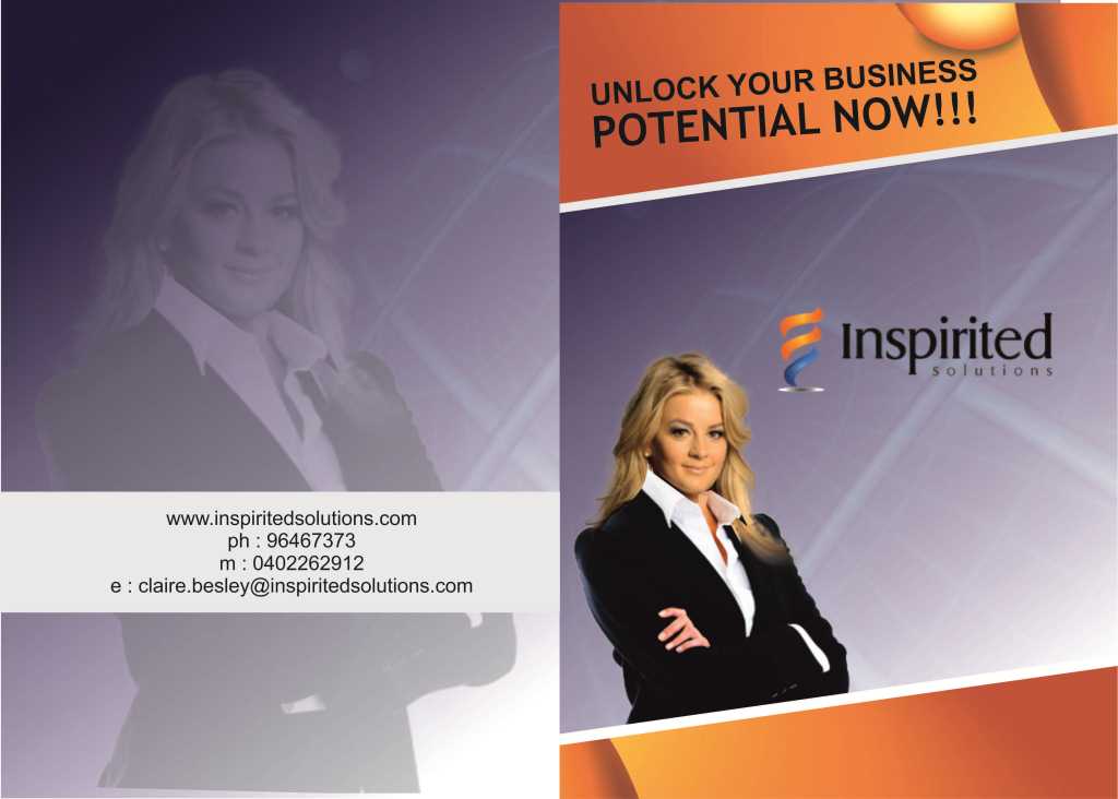 Broschüren-Design von Bikinesi für Inspirited Solutions | Design #1807551