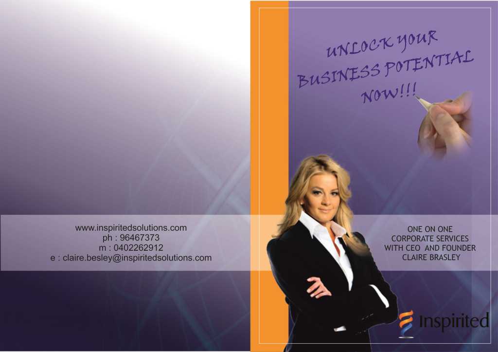 Brochure Design by Bikinesi for Inspirited Solutions | Design #1807555