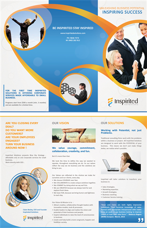 Brochure Design by bibinparker for Inspirited Solutions | Design #1798951