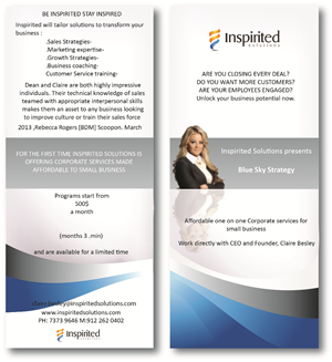 Broschüren-Design von Rieco für Inspirited Solutions | Design: #1801031