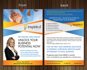 creative brochure for inspirited solutions an innovative consulting company! | Broschüren-Design von Sbss
