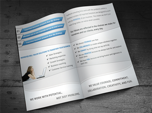 Broschüren-Design von Creative Chamber für Inspirited Solutions | Design: #1801938