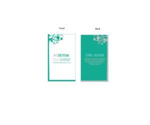 Business Card Design by Ken Charya for mydietitian | Design: #6995862