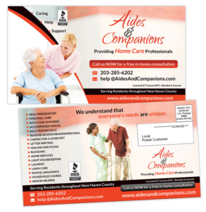 Postcard Design by creationz2011 for this project | Design: #7198040