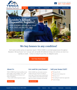 Web Design par Nelsur pour ce projet | Design : #7073334
