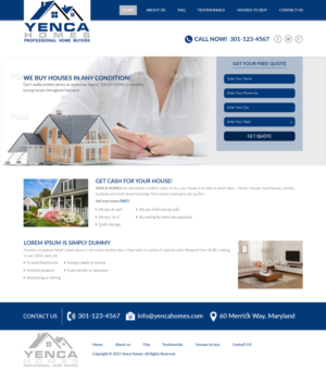 Web Design by Sujit Banerjee for this project | Design #7122587