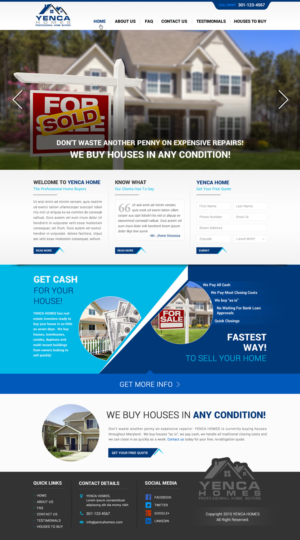 Web Design par Sbss pour ce projet | Design : #7019632