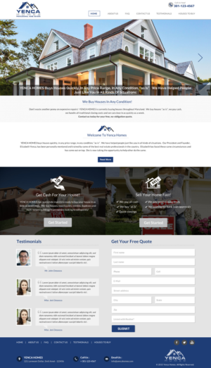 Web Design par Sbss pour ce projet | Design : #7019648