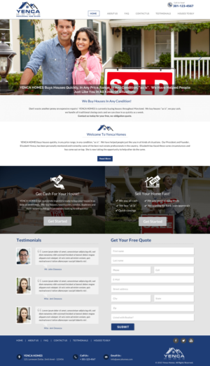 Web Design par Sbss pour ce projet | Design : #7019652
