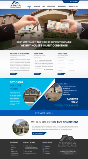 Web Design par Sbss pour ce projet | Design : #7044148