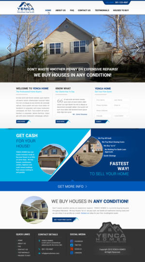 Web Design par Sbss pour ce projet | Design : #7082146