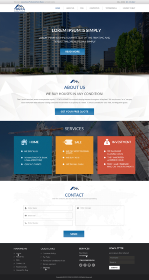 Web Design par debdesign pour ce projet | Design : #7010827