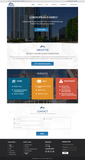 Web Design par debdesign pour ce projet | Design : #7010847