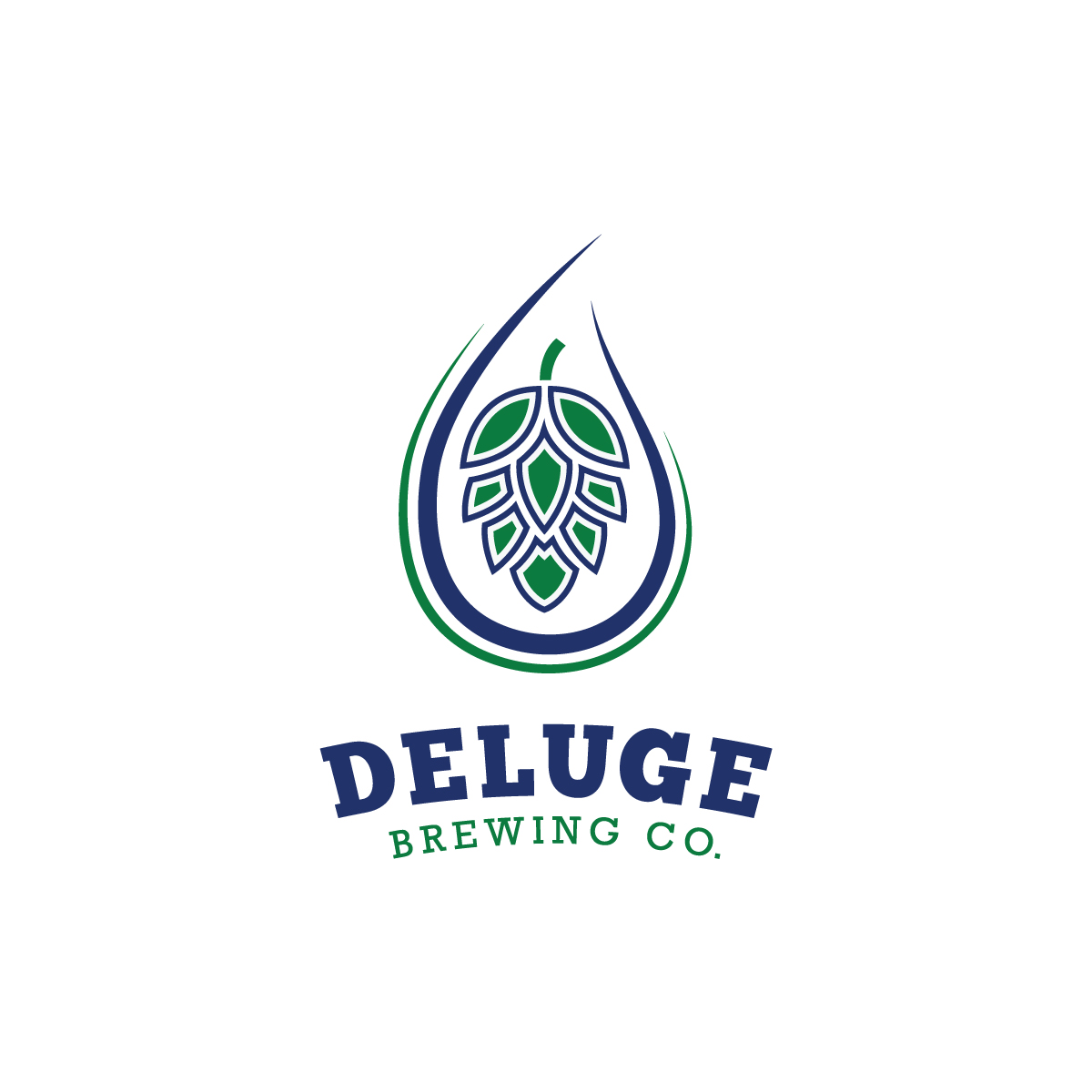 Logo Design by kimdesigner ( Brilliant Webdesign ) for Deluge Brewing Company | Design: #13709168