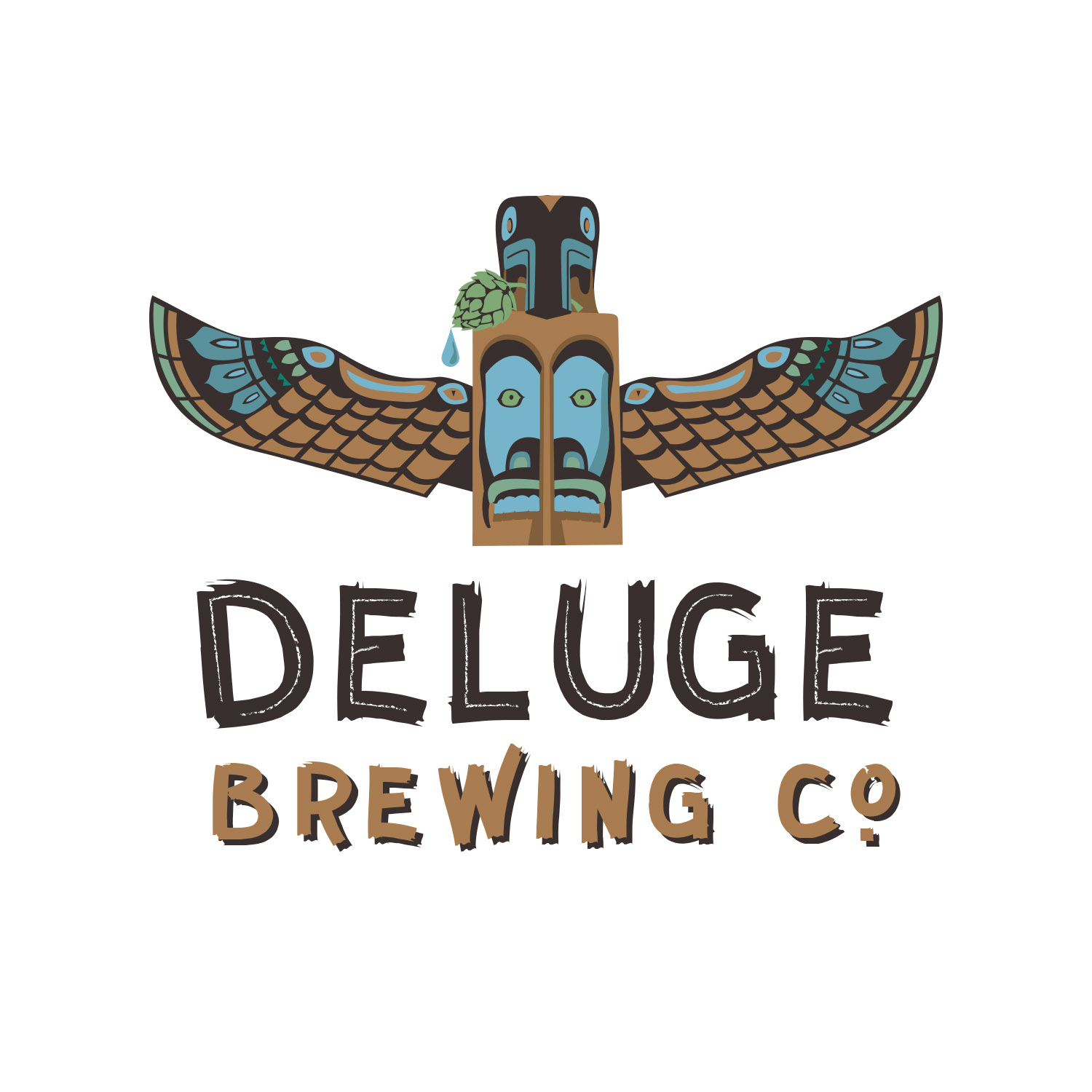 Logo Design by masher for Deluge Brewing Company | Design #13563878
