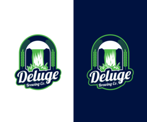 Logo Design by VGB for Deluge Brewing Company | Design: #13652019