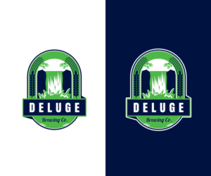 Logo Design by VGB for Deluge Brewing Company | Design: #13669563