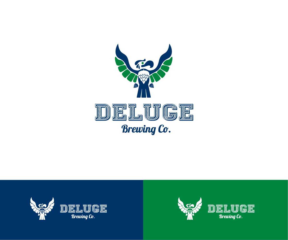 Logo Design by bluejet for Deluge Brewing Company | Design #13608655