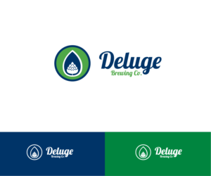 Deluge Brewing Co. | Logo Design by bluejet