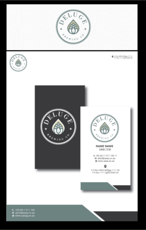Logo Design by zebronicgraphic for Deluge Brewing Company | Design: #13595658