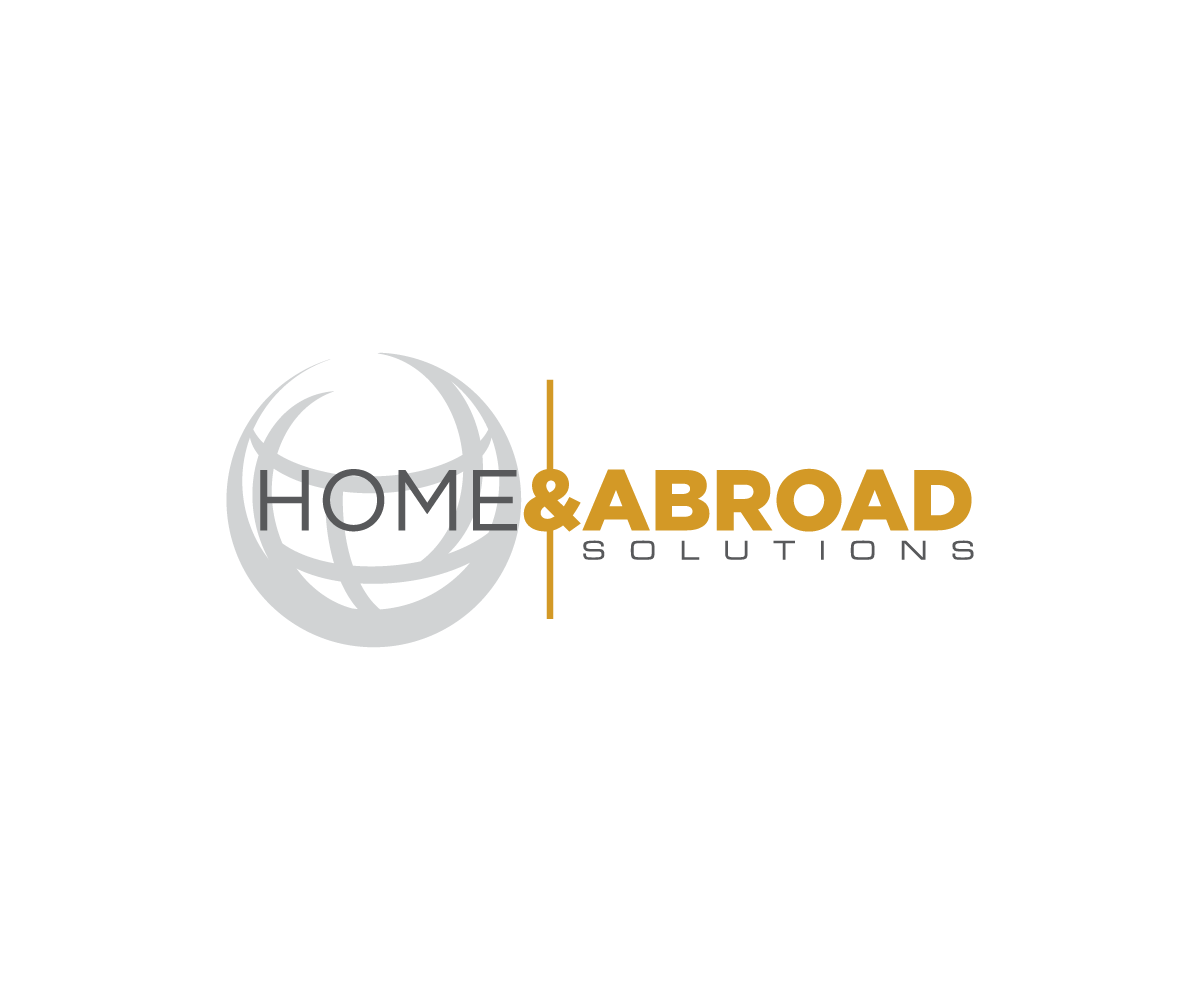 Logo Design by NDRO for Home & Abroad Solutions  | Design #1881950