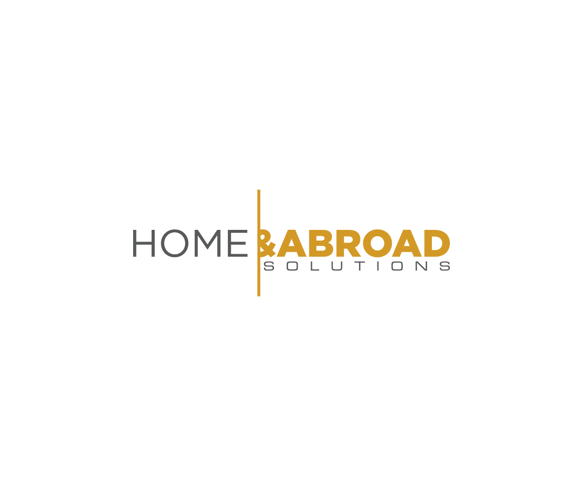 Diseño de Logo por NDRO para Home & Abroad Solutions LLC | Diseño #1881951