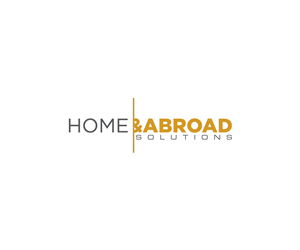 Logo Design by NDRO for Home & Abroad Solutions  | Design: #1881951