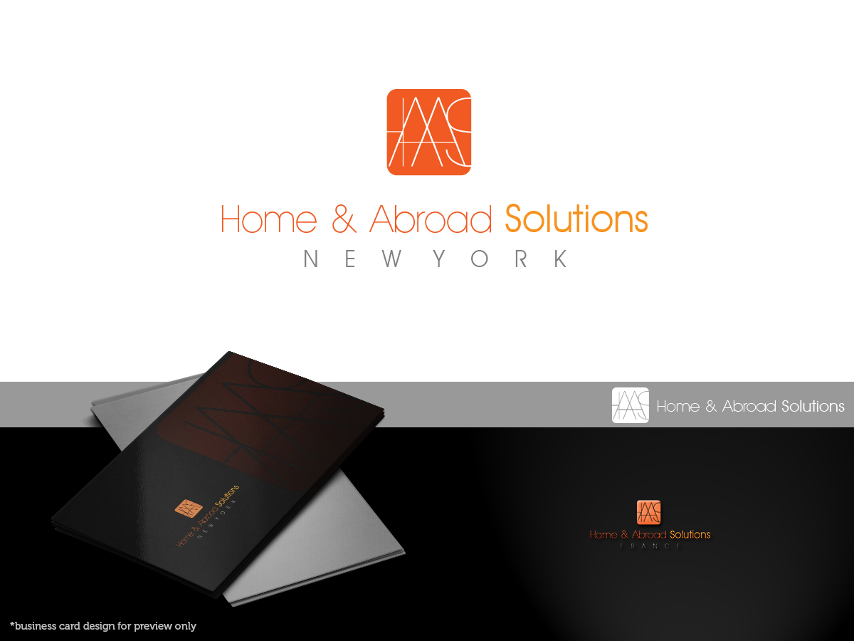 Logo Design by ArtSamurai for Home & Abroad Solutions  | Design #1803272