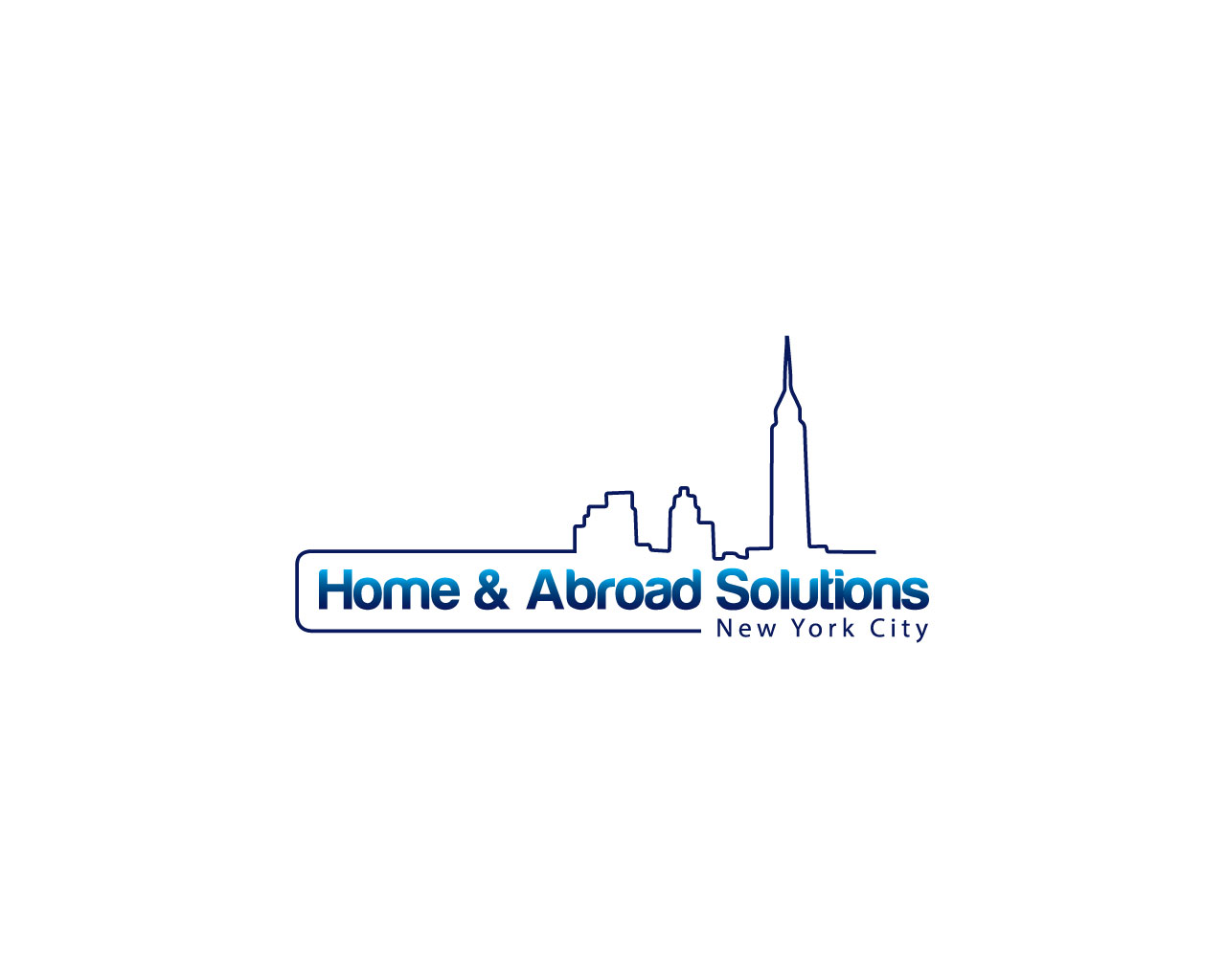 Logo Design by HLGCreativeTeam for Home & Abroad Solutions  | Design #1885713