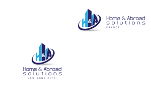 Logo Design by Rony Wibowo for Home & Abroad Solutions  | Design: #1796411