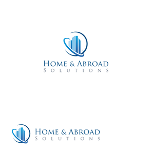 Logo Design by instudio for Home & Abroad Solutions  | Design: #1800509