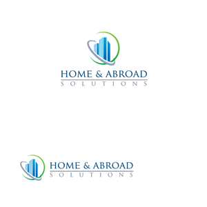 Logo Design by instudio for Home & Abroad Solutions  | Design: #1808417