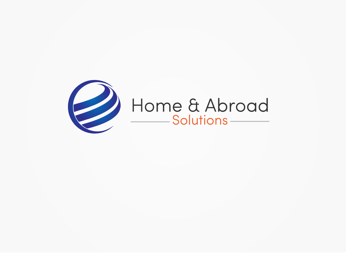 Logo Design by Anyl Thapa for Home & Abroad Solutions  | Design #1851509
