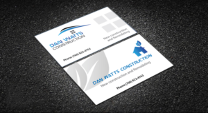 Business Card Design by daudprinters123 for Dan Watts Construction | Design #7037140