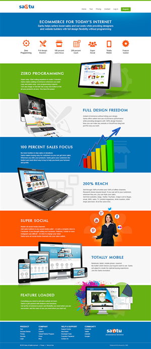 Wordpress Design by Creative1984 for Santu Pty Ltd | Design: #1805481