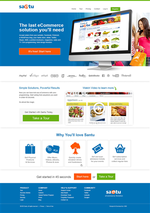 Wordpress Design by Creative1984 for Santu Pty Ltd | Design: #1811388