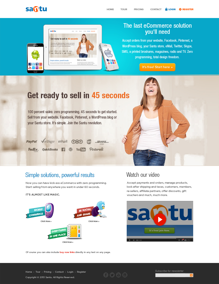 WordPress-Design von Mayank Patel für Santu Pty Ltd | Design #1819314