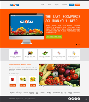 Wordpress Design by pb for Santu Pty Ltd | Design: #1802143
